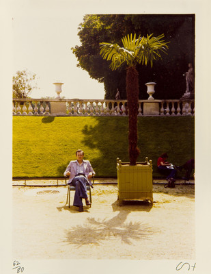 Jean In The Luxembourg Gardens, June 1974