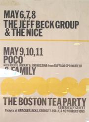 Jeff Beck & POCO Concert Poster 