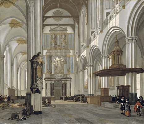 Interior of the Nieuwe Kerk, Amsterdam