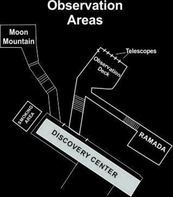 Map of Observation Areas