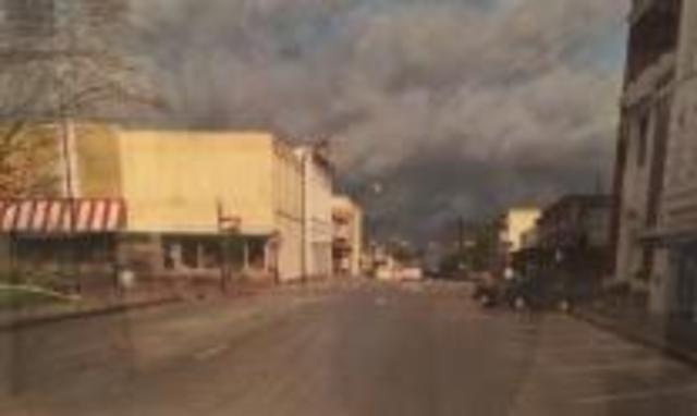 SPINE: View Down Alamo Street, 2001