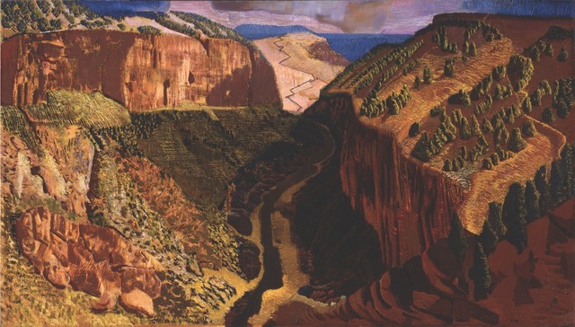 Ernest L. Blumenschein, Rio Grande Gorge Near Taos