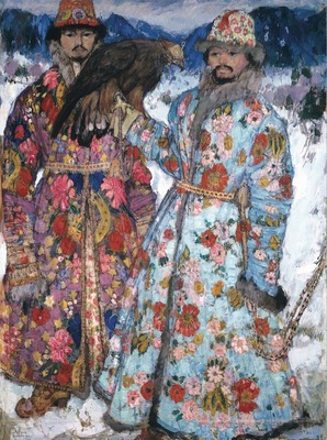 LEON GASPARD, Falconry in Central Asia, 1936