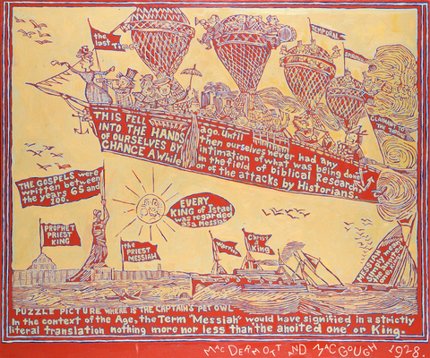Conspiracy Painting V: The Christ Myth, 1928