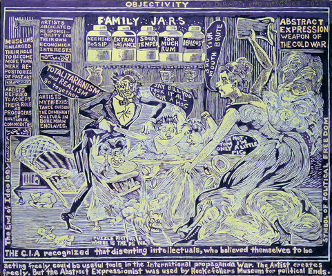 Conspiracy Painting VI: Abstract Expressionism: Weapon of the Cold War, 1928