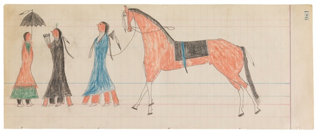 Macnider Ledger Page (Courtship Scene)