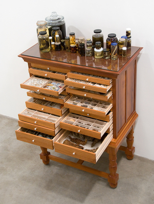 Inside Bartram Cabinet