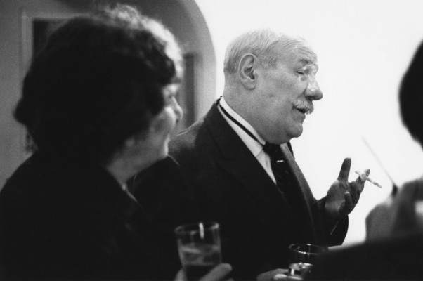 Annalee and Barnett Newman at a post-opening reception at Henry Federer’s