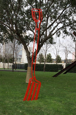 Garden Fork (Red)