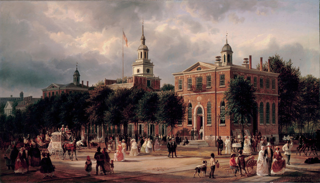 Independence Hall in Philadelphia 