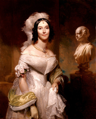 Angelica Singleton Van Buren Portrait 