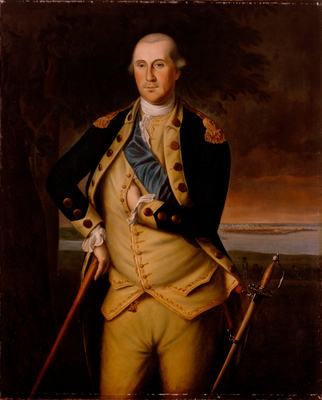 George Washington Portrait-Peale 