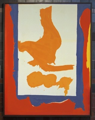 Orange Shapes in a Frame, 1964