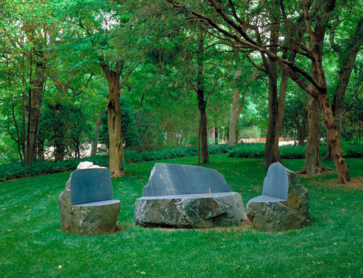 Schist Furniture Group (Settee with Two Chairs).