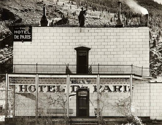 Hotel de Paris, exterior, Georgetown, Colorado, 1939, 1981