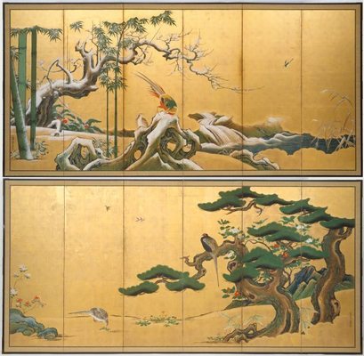 Pine, bamboo and plum blossom