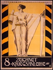 Zeichnet 8. Kriegsanleihe Wien/Subscribe to the 8th War Loan Vienna
