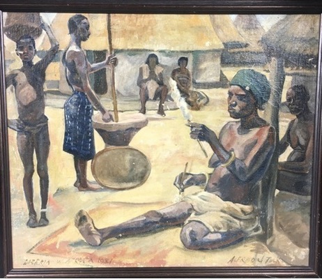 Untitled [Woman Spinning Cotton]