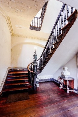 Back Staircase and Entry Hall - ARH