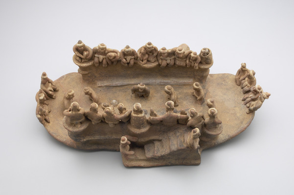 Model of a Ballgame with Spectators