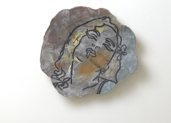 Smoking Girl in Black and White, 2014