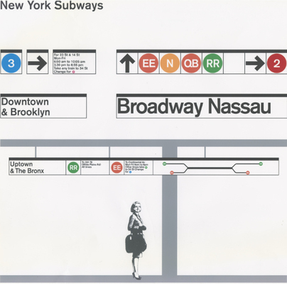 New York Subway Signage