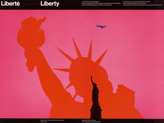 Poster of the Statue of Liberty National Monument