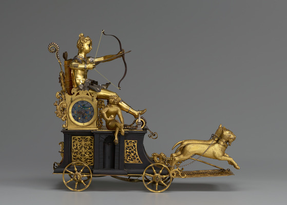 Automaton Clock in the Form of Diana on Her Chariot