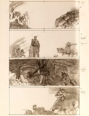 Above the Timberline - Storyboard Sample