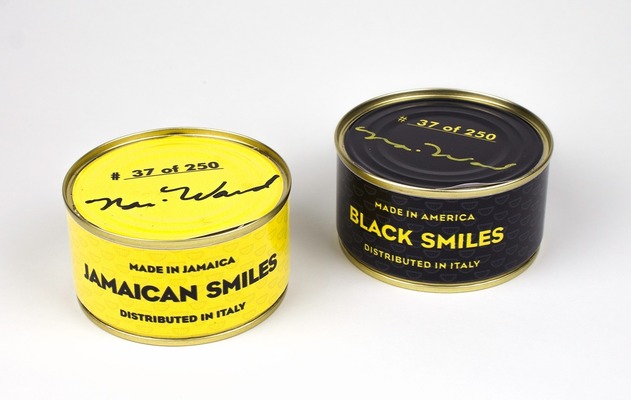 Canned Smiles [Jamaican Smiles (a), Black Smiles (b)], 2013