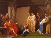 Zeuxis Choosing His Models for the Image of Helen of Troy from Among the Girls of Croton