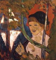 Frame for Breton Girl with a Red Umbrella