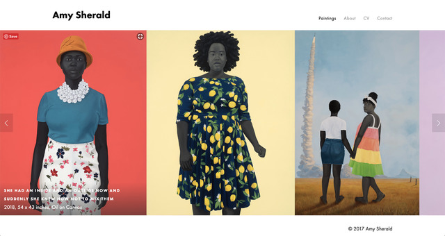 Amy Sherald website