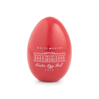 Official 2019 Red White House Easter Egg 