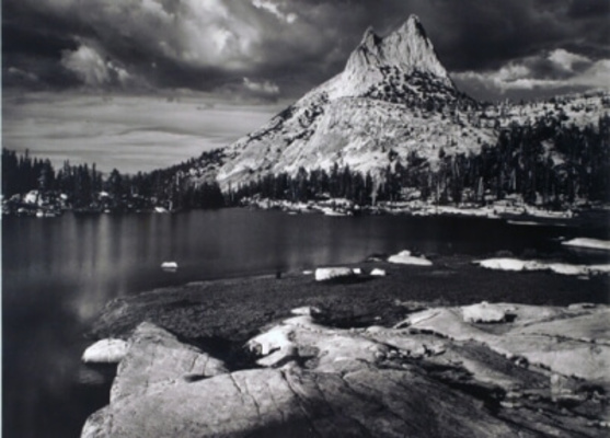 Cathedral Peak and Lake, Yosemite National Park