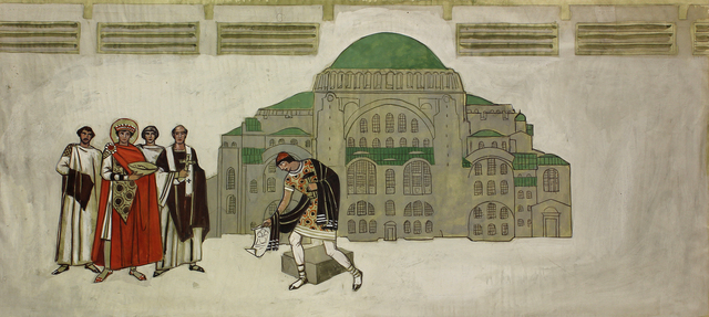World’s Fair Temple of Religion: Hagia Sophia in Istanbul