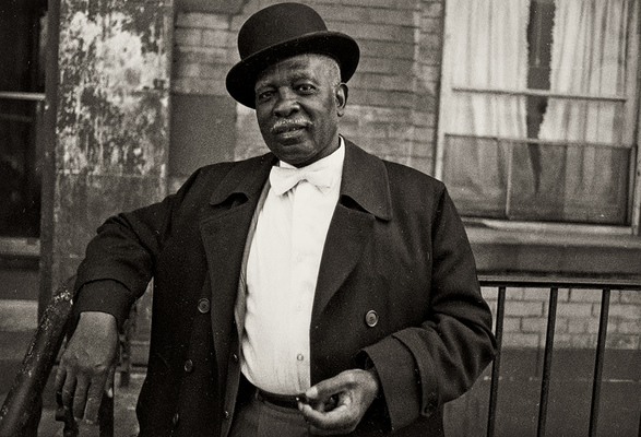 A Man in a Bowler Hat, from the Harlem, U.S.A. series