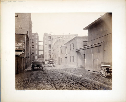 Tirrell's Wharf from Shaving Street, Boston, Mass.