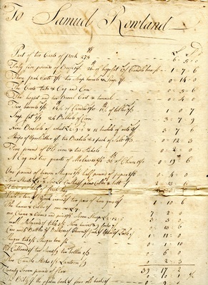 Tax Ledger for Abigail Bradley