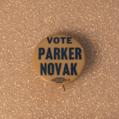 "Vote Parker Novak" Campaign Pin