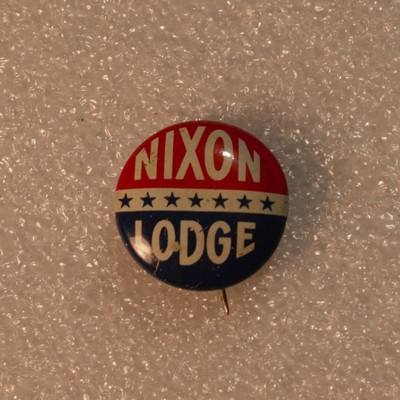 "Nixon Lodge" Campaign Pin