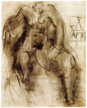 Female Figure Study #1, 1950