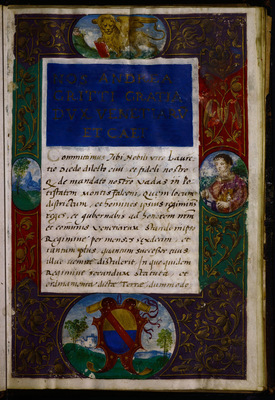 Commission of Doge Andrea Gritti to Lorenzo Diedo as podestà of Monfalcone