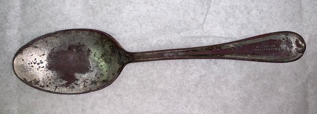 Westport Sanitarium spoon, late 19th-mid 20th centuries