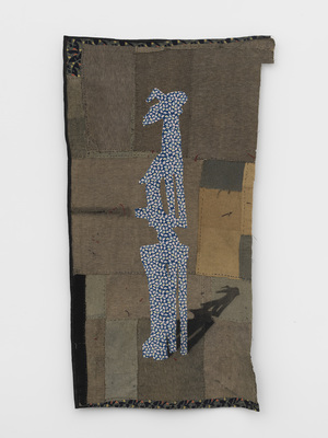 Floral Seated Warrior