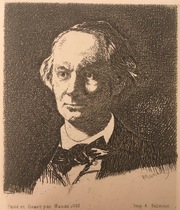 Charles Baudelaire, after a photograph by Nadar