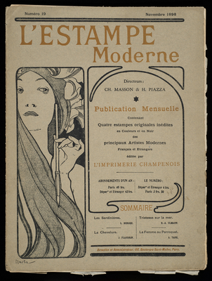 Cover of L'Estampe Moderne