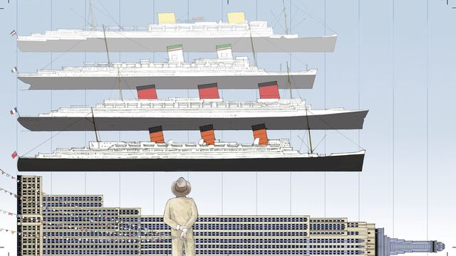 Catalogue of Ships compared to the Empire State Building