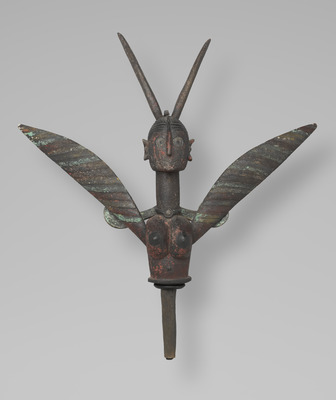 Headdress in the Form of a Winged Woman (Tiyambo)