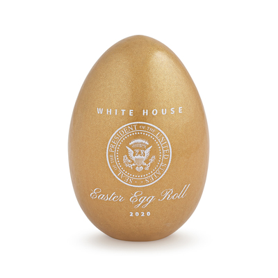 2020 Official Gold White House Easter Egg